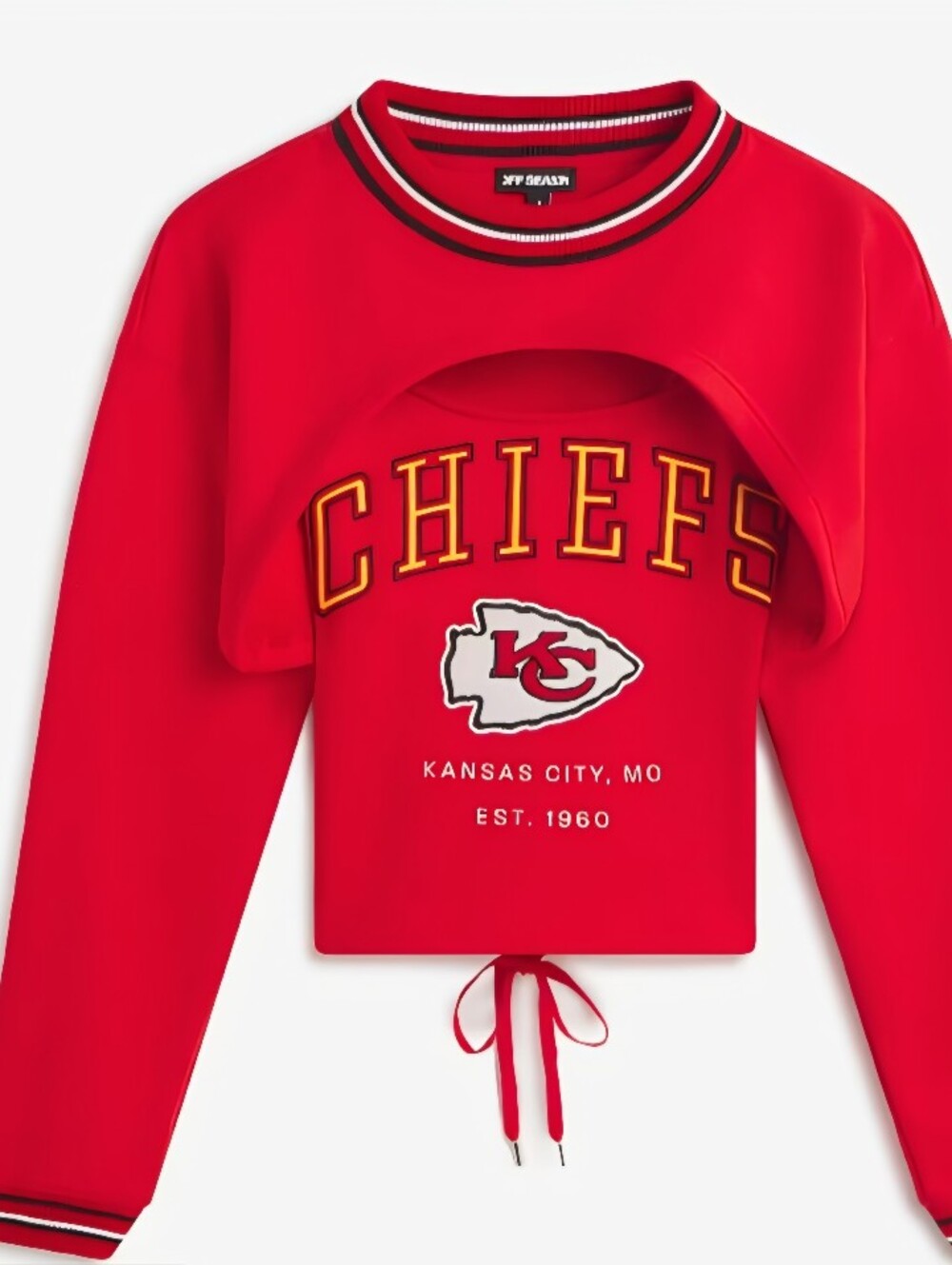 ✨ BNWT ✨ Authentic NFL x Off Season Kansas City Chiefs Shrug & Cami Set Sz M